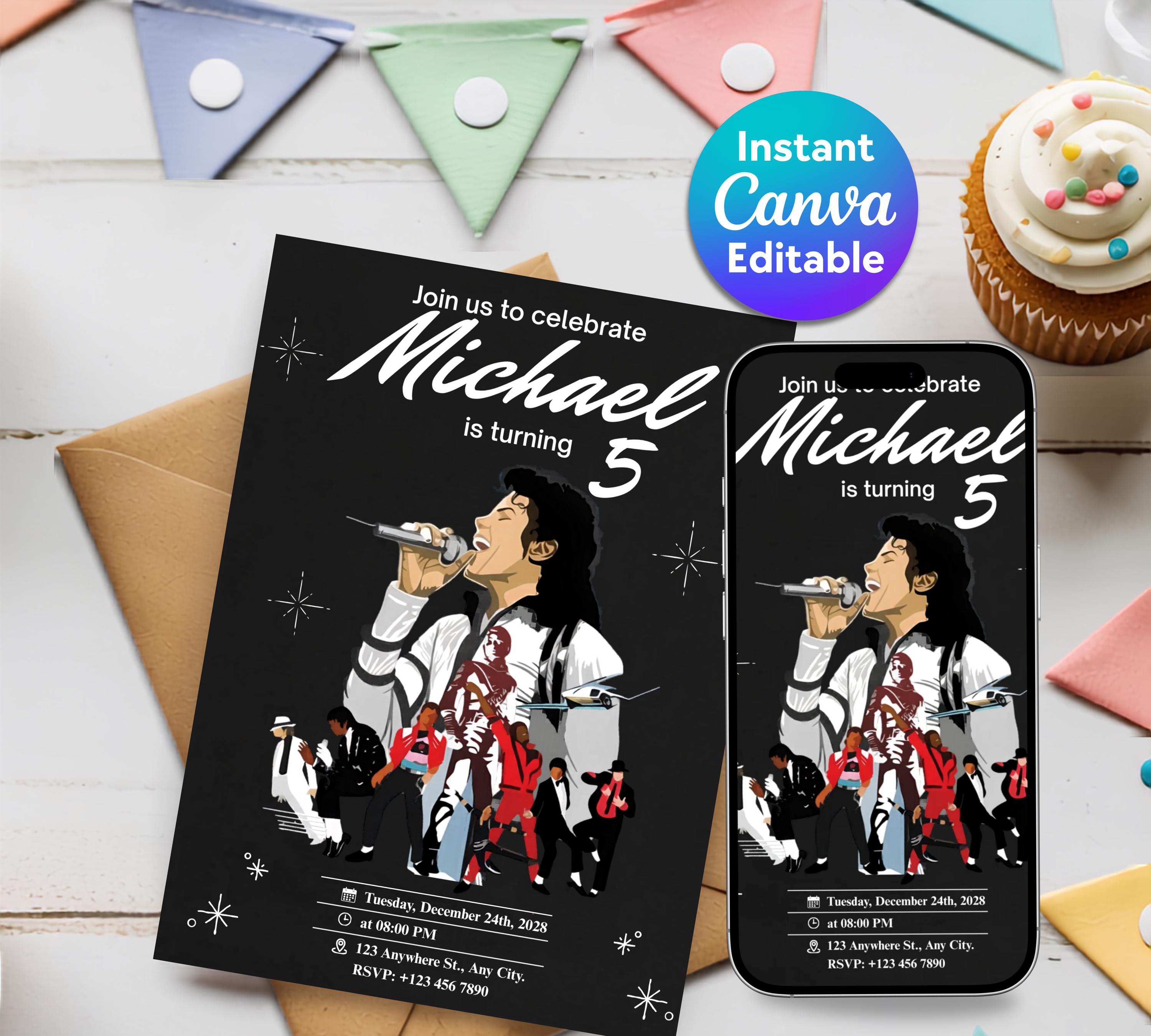 Michael Jackson 80s Poster - Etsy