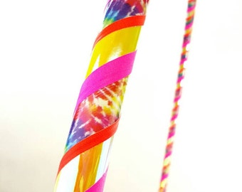 Tie Dye Bliss Collapsible Hula Hoop | Custom for Adult or Kids