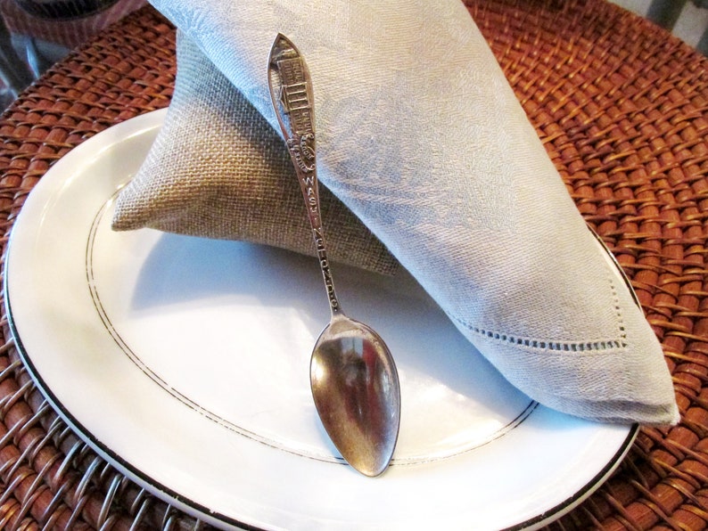 Vintage Sterling Washington DC Souvenir Spoon White House Collectible Stering Spoon
