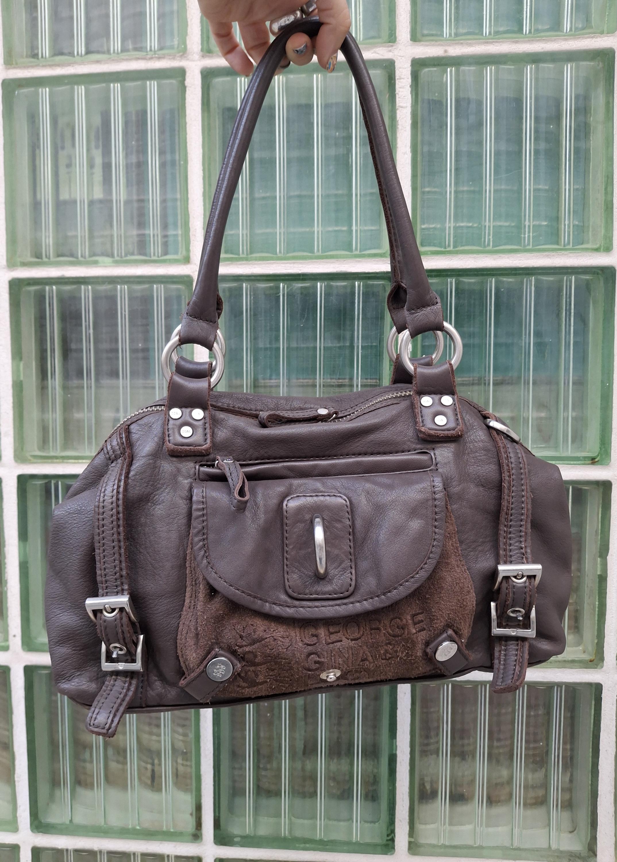 Brown Leather Y2k Bag - Etsy Israel
