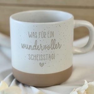 Caneca engraçada com a frase "Que dia maravilhosamente ruim" - Presente para colega de trabalho - Presente divertido para o escritório - Caneca sarcástica