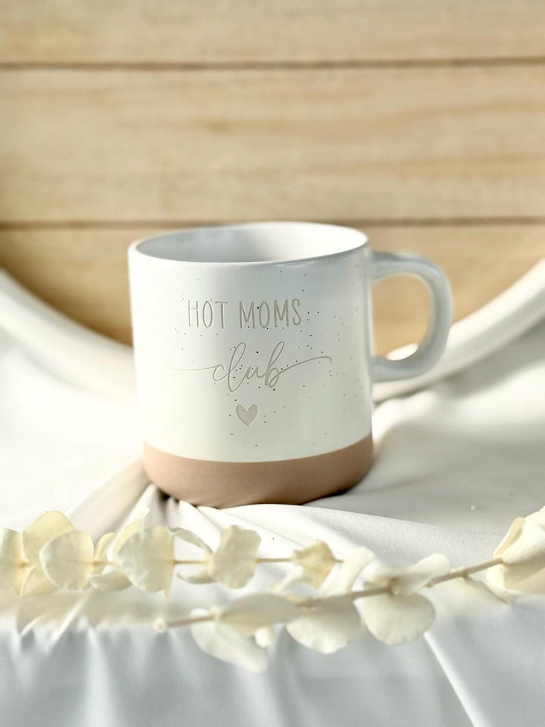 Regalo divertido para mamá: Taza del Club de Mamás Guapas, Regalo para el Día de la Madre, Taza Divertida para Mamá, Idea de Regalo para Mamá imagen 2