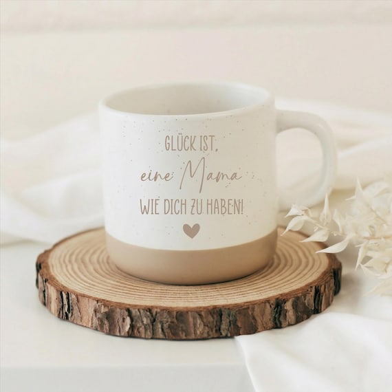 Glück ist eine Mama wie dich zu haben Tasse – Mama Geschenk – Muttertag Geschenk – liebevolle Tasse Mama – Geschenk von Kind – Mothersday
