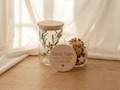 Father's Day Gift Dad Personalized Storage Jar – Thank You Dad Gift Jar with Engraving – Gift for Dad Birthday Christmas