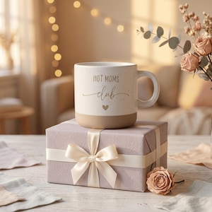 Regalo divertido para mamá: Taza del Club de Mamás Guapas, Regalo para el Día de la Madre, Taza Divertida para Mamá, Idea de Regalo para Mamá imagen 5