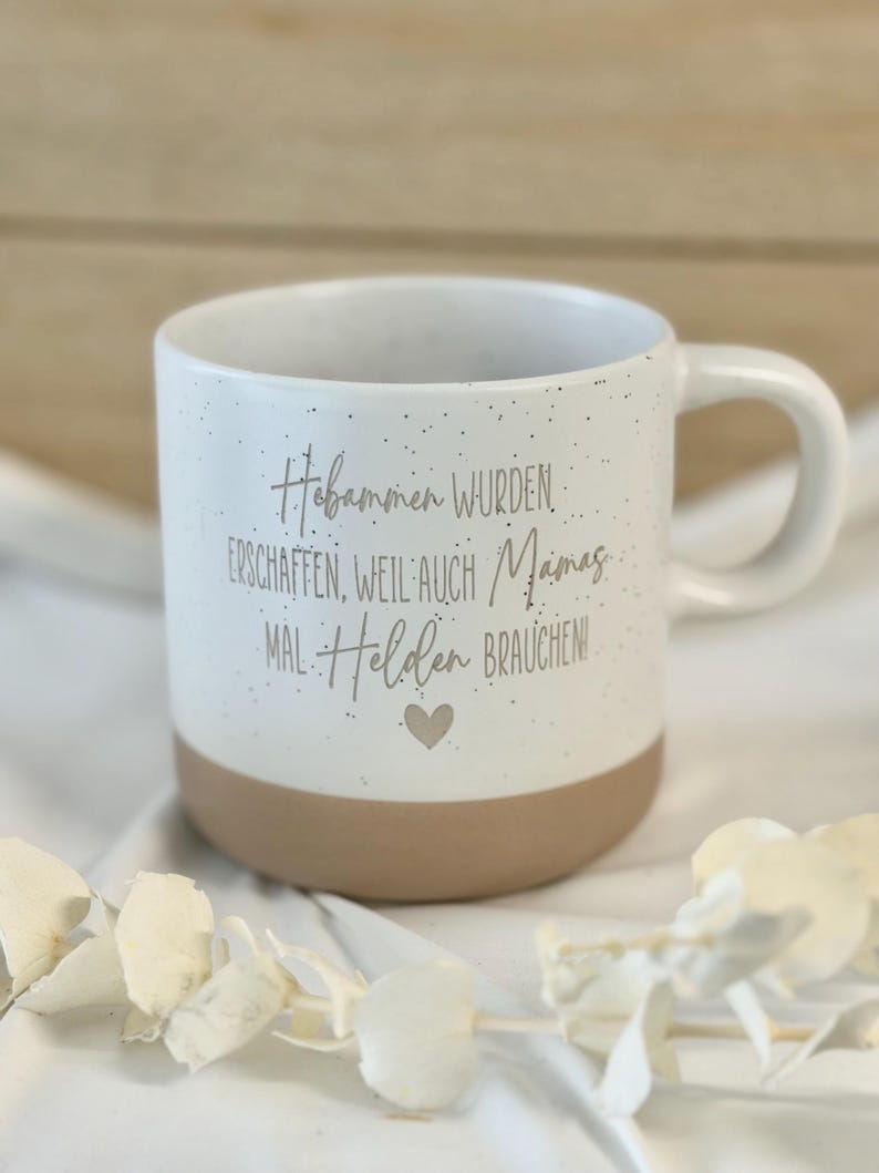 Midwife Gift Mug, Thank You Midwife Saying, Gift for Midwife – Birth Attendant Gift, Farewell Midwife, Personalized Thank You image 1