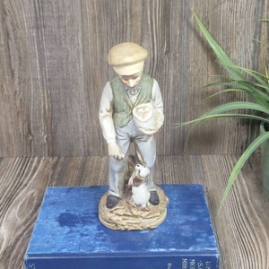 Vintage Man Figurine, Dog & Biscuits Ardco?
