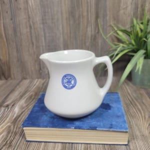 Vintage Veterans Administration Pitcher 1930, Buffalo China L-10