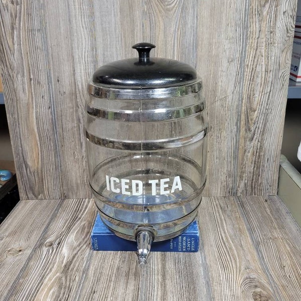 Iced Tea Dispenser Etsy