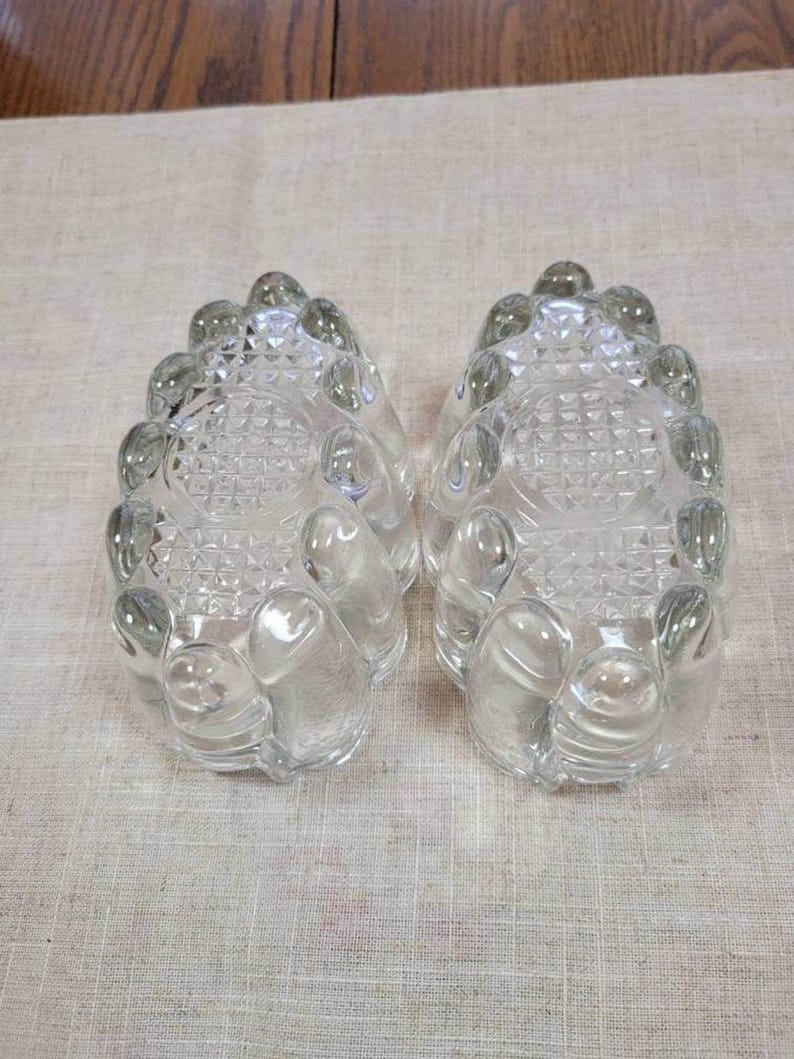Vintage Princess House Spoon Holders, Ribbed 438, Crystal Glass Clear Etsy Canada