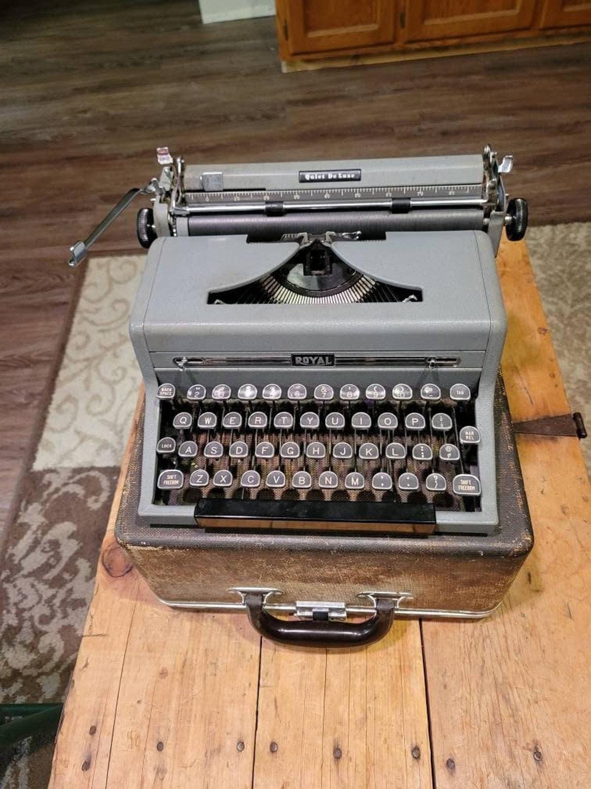 Royal Typewriter Quiet De Luxe - Etsy