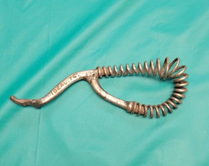 Vintage Ideal 76 Stove Lid Lifter, Cast Iron Spring Handle Etsy