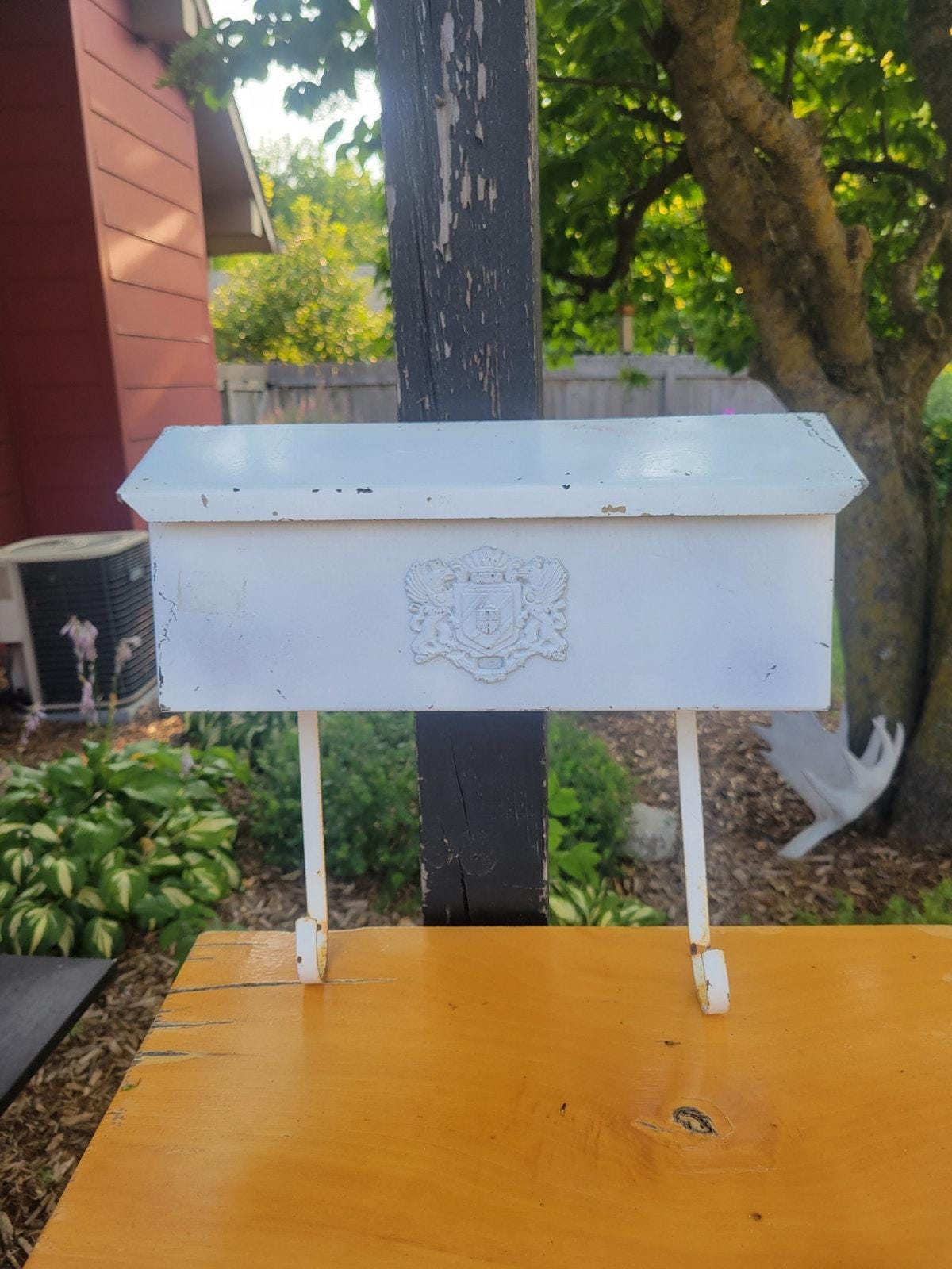 Vintage Mid Century Mailbox - Etsy