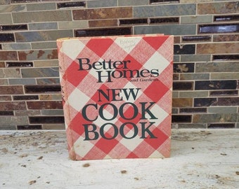 Vintage Better Homes and Gardens New Cookbook 1979 Seventh Printing