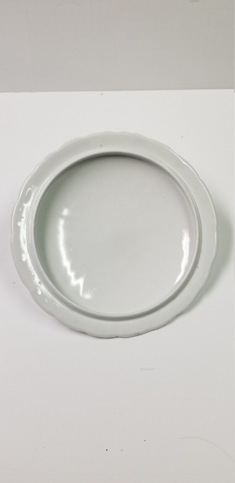 Antique Chamber Pot & Lid Brown Transferware Floral Etsy