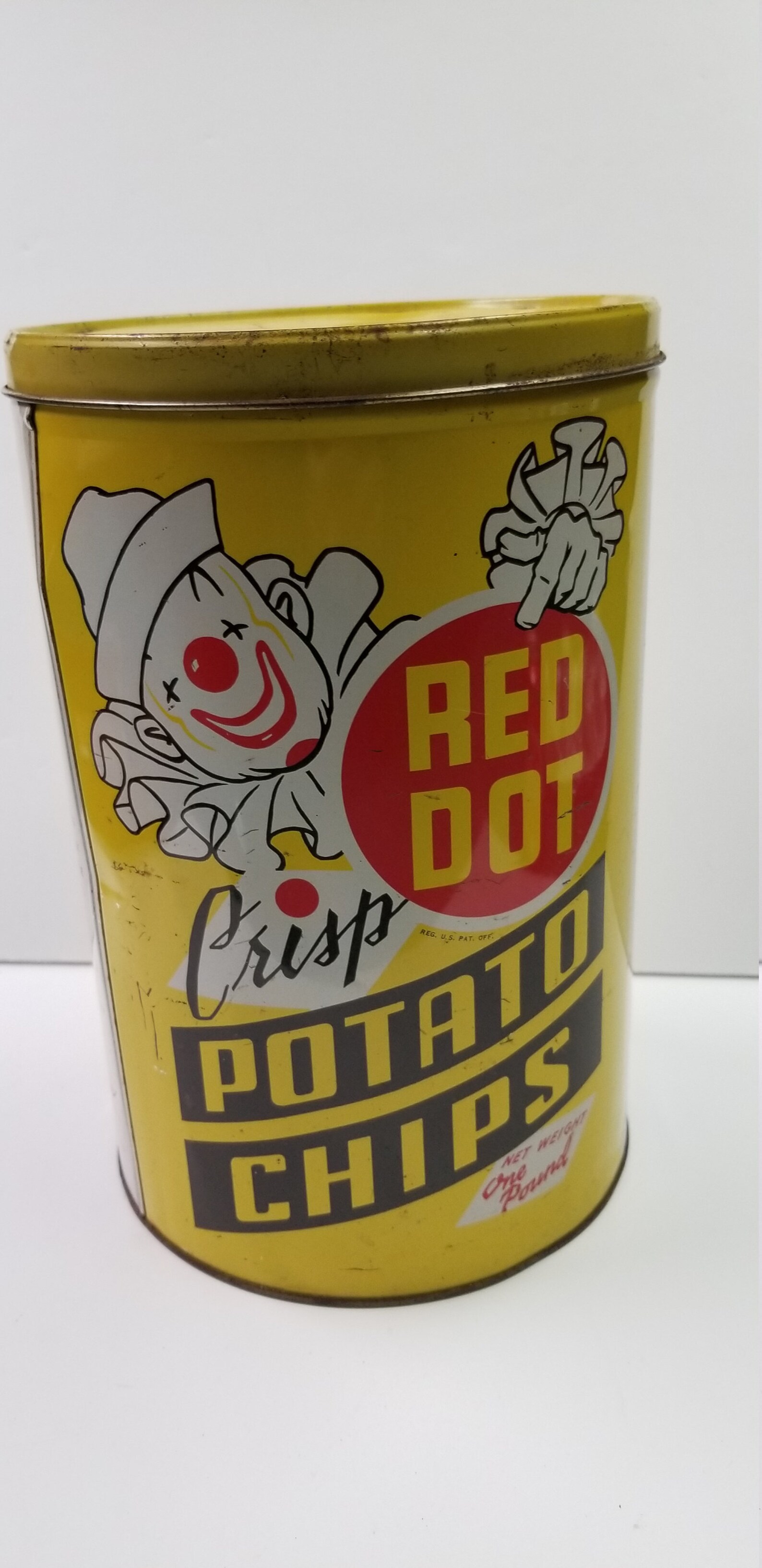 red dot potato chips