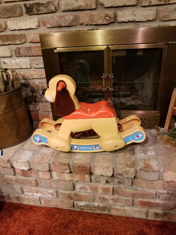 fisher price rocking puppy