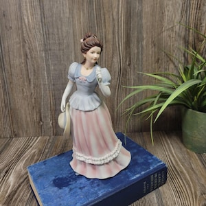 Vintage Homco Lady Camille Figurine 1452