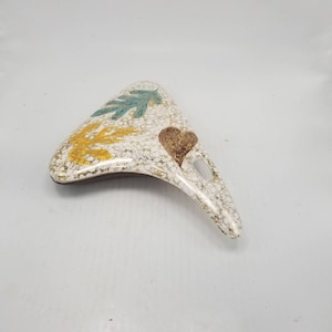 Vintage 1960 Carol Frazer Boomerang Covered Candy Dish MCM California Pottery