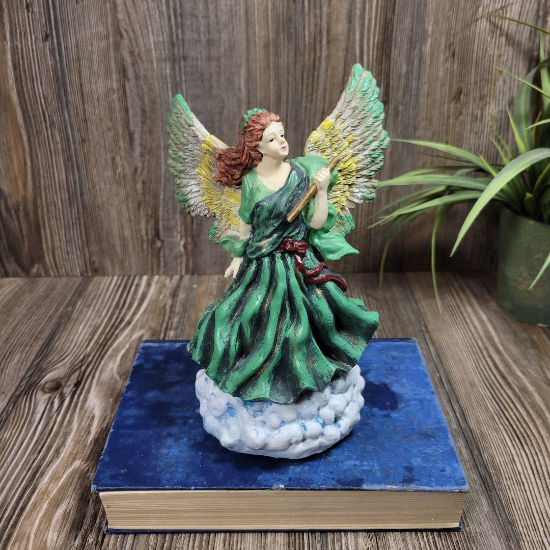 Vintage Christmas Angel Music Box Gloria Excelsis Deo Etsy