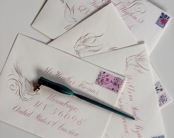 Cooperplate Calligraphy Envelope Addressing