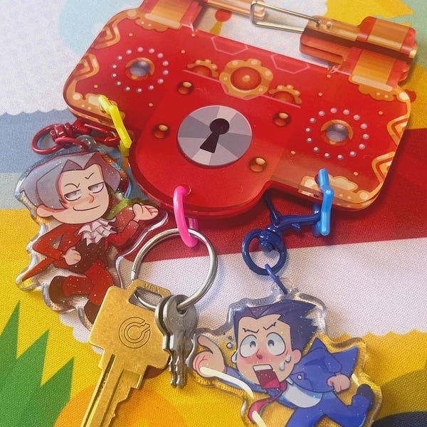 Ace Attorney Psyche Lock Karbinhake