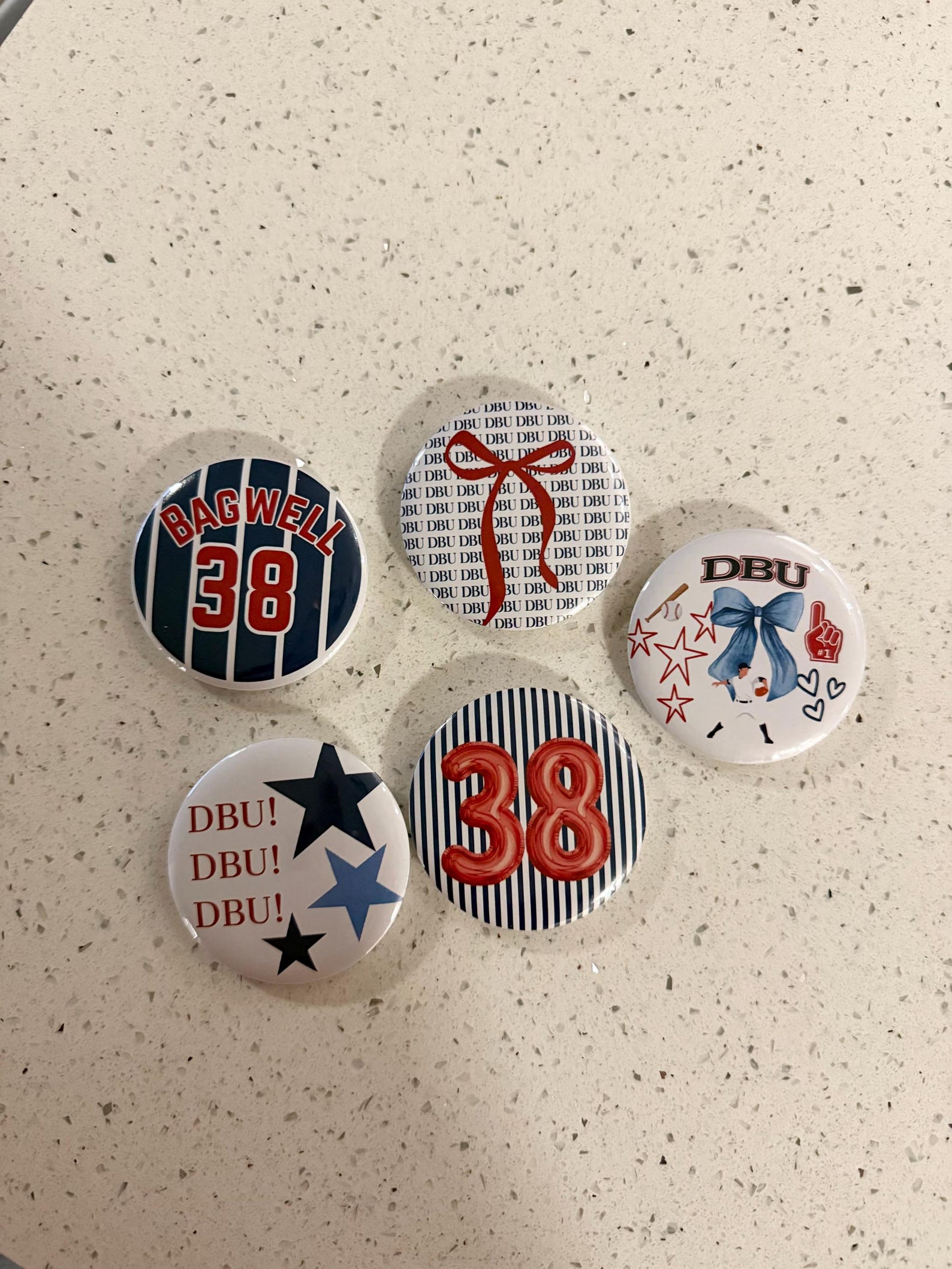 Custom Baseball Game Day Buttons | Fully Personalized Team Pins - Etsy