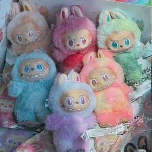 Figurine Collector Labubu Exciting Macaron - Colorée, Neuve, Modèle PB01, Origine Chine