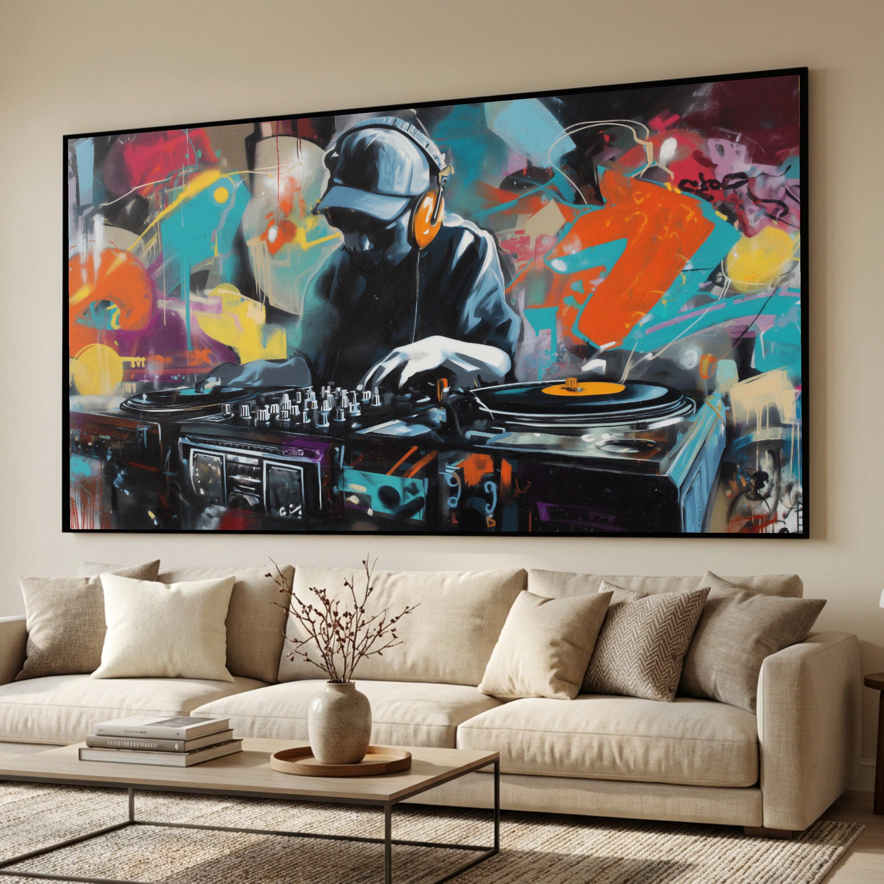 Graffiti Dj Art - Etsy