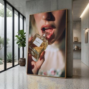 Chanel No5 Art - Etsy