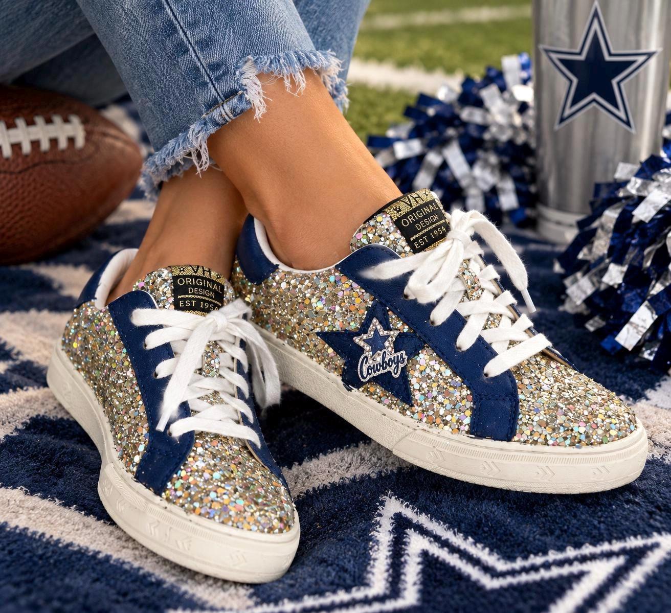 Glitter Star Sneakers - Etsy