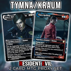 Resident Evil Trading Cards - Etsy