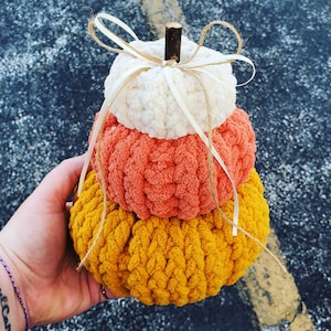 PDF Cozy Pumpkins and Cozy Pumpkin Stack Crochet Pattern