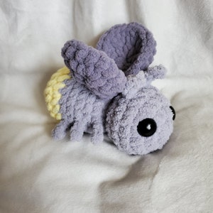 Digital PDF Sparkie Firefly Plush Crochet Pattern Lightning Bug Plush