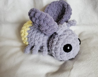 Digital PDF Sparkie Firefly Plush Crochet Pattern Lightning Bug Plush