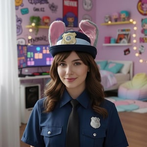 Zootopia Police Hat - Etsy