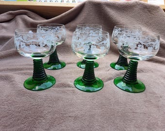 6 bicchieri da vino Römer da 0,2 l