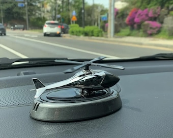 Auto luchtverfrisser zonnehelikopter | Geurverspreider met roterende propeller | Auto-interieurdecoratie en parfumaccessoire
