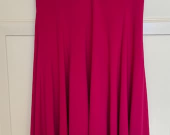Vintage Norma Kamali Pink Halter Dress SZ M