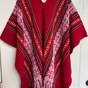 Vintage Hand woven Pancho from the 90&#39;s never worn condition.