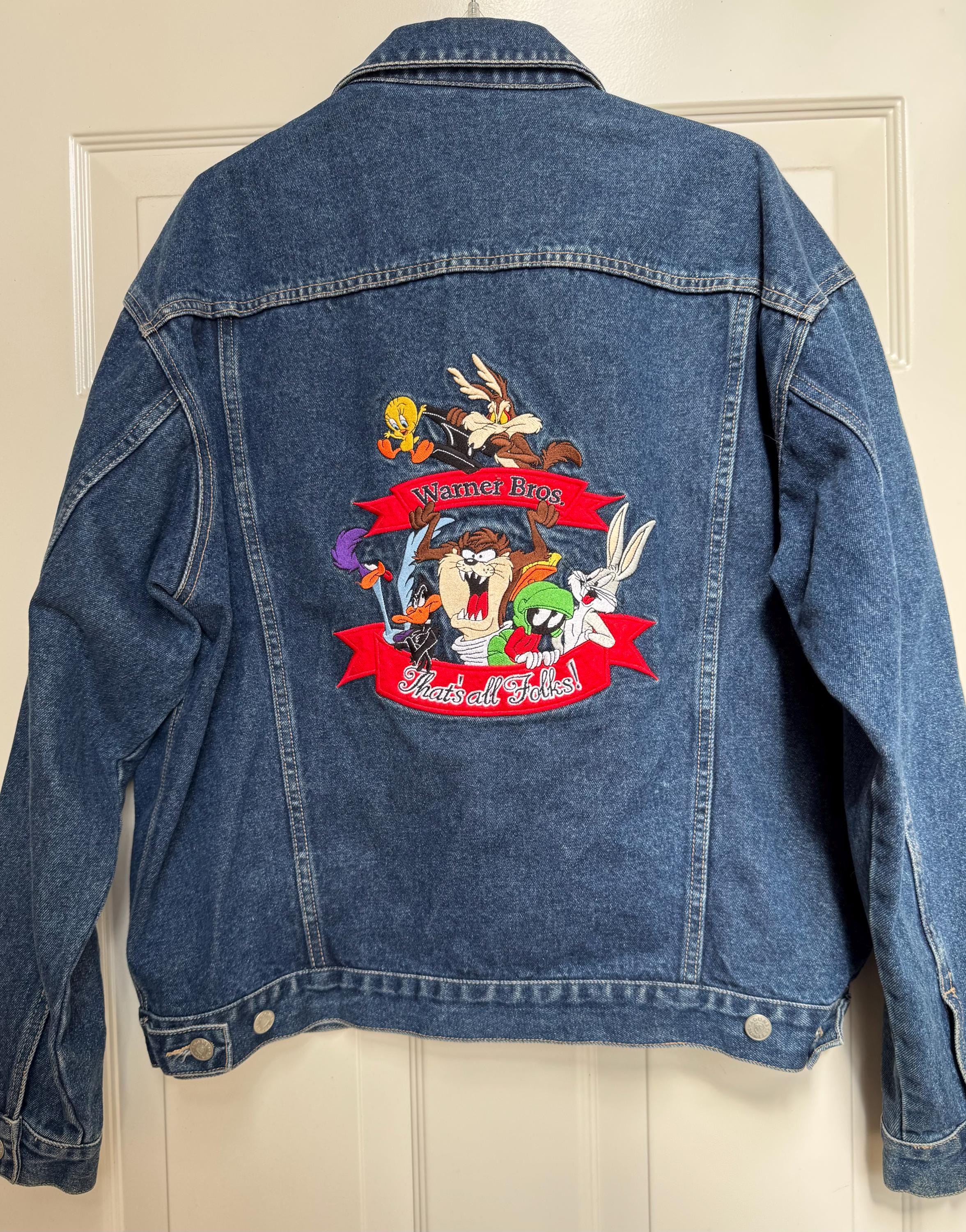 Warner Bros. ナイロンジャケット Warner Bros Jacket - Etsy