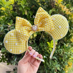 Yellow Mickey Ears - Etsy display picture 2