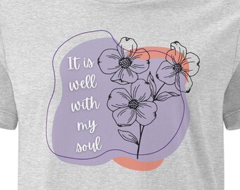 It Is Well Christian Women's Tee / Faith T-Shirt