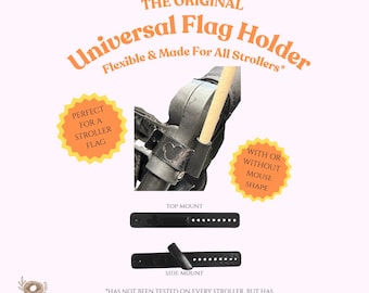 Universal Stroller Flag Holder | Theme Park Accessory