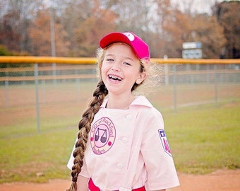 Vintage Baseball Uniform, Vintage Style Dress Pattern  and Coat Option Girls 2-8 Pattern Bundle with Free Iron on Transfer File