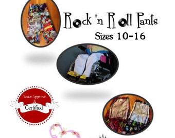 Rock N Roll Adaptive Pants Pattern sizes 10-16