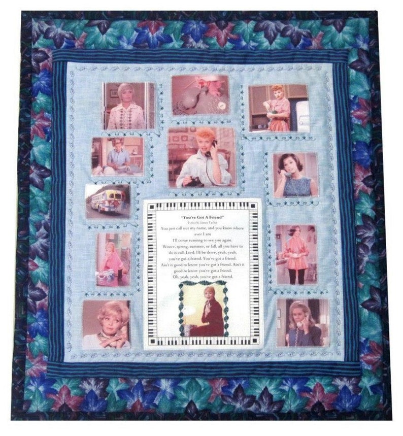Photo Quilt Squares Your Images on Fabric Etsy