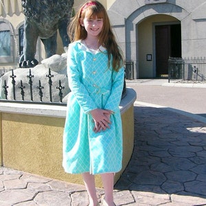 Girls Vintage Baseball Uniform Sewing Pattern, Dress and Coat (Sizes 2-8) (PDF Pattern) image 5