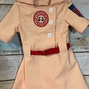 Girls Vintage Baseball Uniform Sewing Pattern, Dress and Coat (Sizes 2-8) (PDF Pattern) image 6