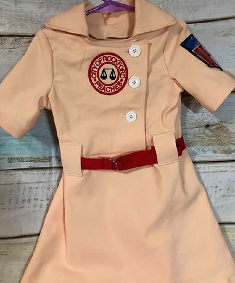 Girls Vintage Baseball Uniform Sewing Pattern, Dress and Coat (Sizes 2-8) (PDF Pattern) image 6